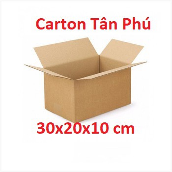 30x20x10 - 1 Thùng hộp carton XẢ KHO ♥️ FREESHIP ♥️ TP1