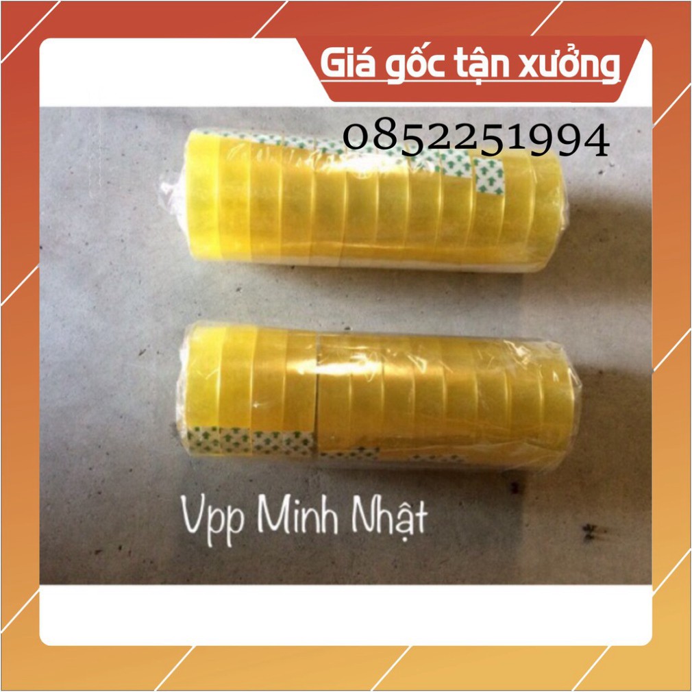 Lố 12 băng dính 1cm (Giá tốt nhất ) (Giá tốt nhất )