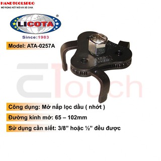 Cảo Lọc Dầu Chân Dẹp 63-102mm Licota ATA-0257A