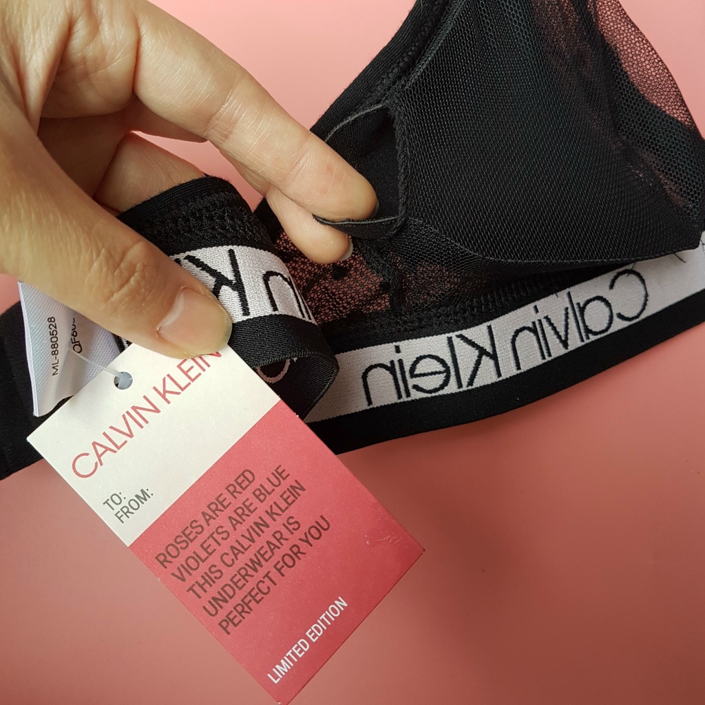 BỘ ĐỒ LÓT NỮ KHÔNG GỌNG MÚT CK REN TIM | BigBuy360 - bigbuy360.vn