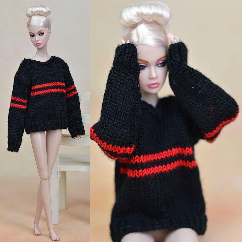Búp Bê Nam Mặc Áo Sweater Dệt Kim 30cm Kèm Quần Dài