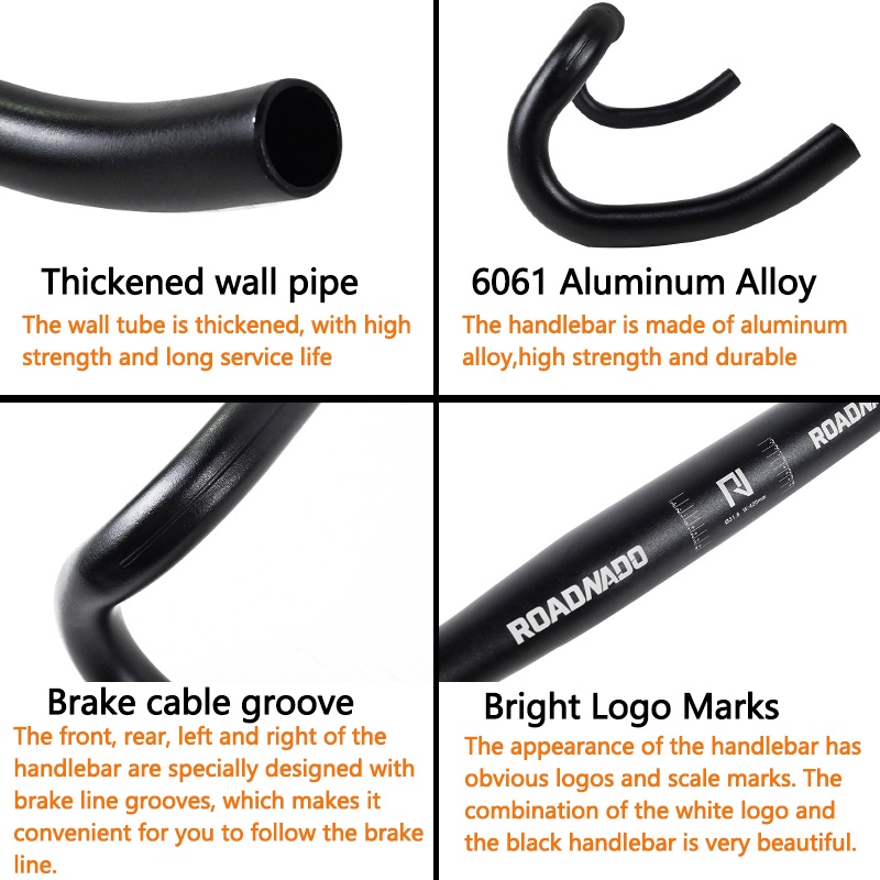 Ghi đông nhôm xe đạp road Tay Lái Xe Đạp Leo Núi Bằng Hợp Kim Nhôm Siêu Nhẹ 31.8*400/420mm Nhôm xe đạp xử lý  Tay cầm nhôm 31,8mm