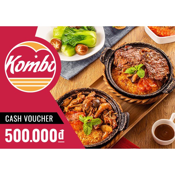 Phiếu quà tặng Kombo - Cơm niêu Singapore 500k
