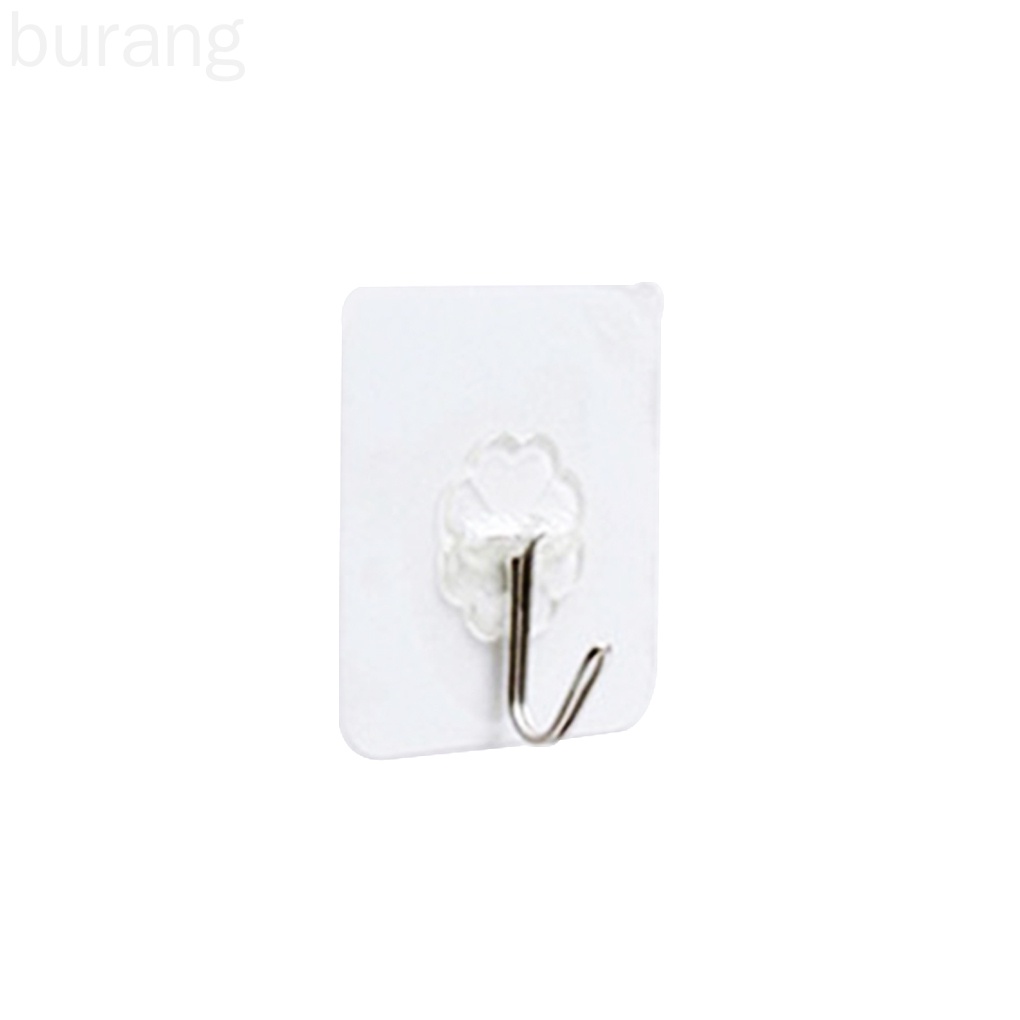 Set 10 Móc Dán Tường Trong Suốt Treo Đồ Tiện Lợi