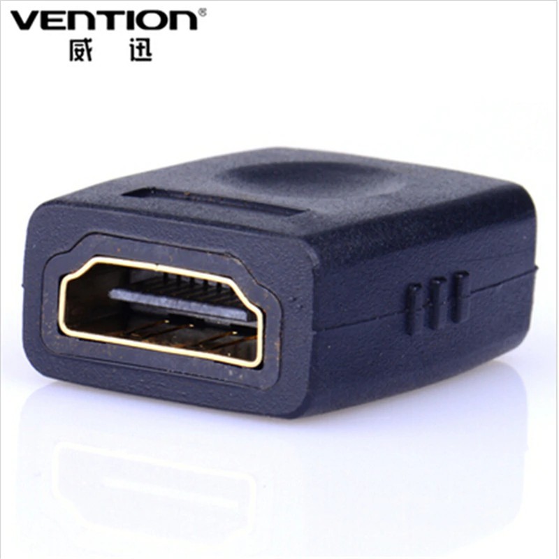 Sale 70% Đầu nối HDMI Female 1080p thiết kế hỗ trợ nối dây HDMI cao cấp, Black Giá gốc 30,000 đ - 18A31