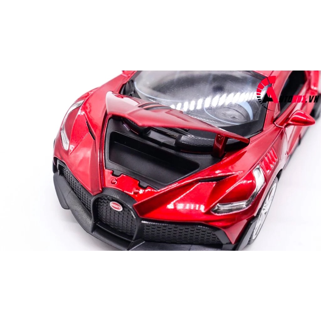 MÔ HÌNH XE BUGATTI DIVO RED 1:22 DOUBLE HORSES 7712