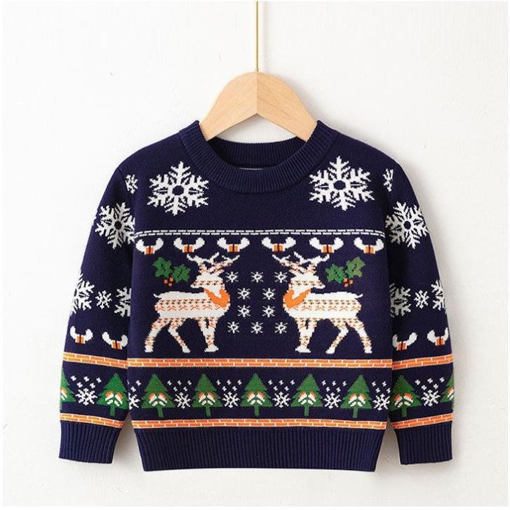 Áo len noel bé trai lớn (3 - 12 tuổi, 20-45kg)☑️ quần áo bé trai 9 tuổi size đại 30kg 35kg 40kg, 7 8
