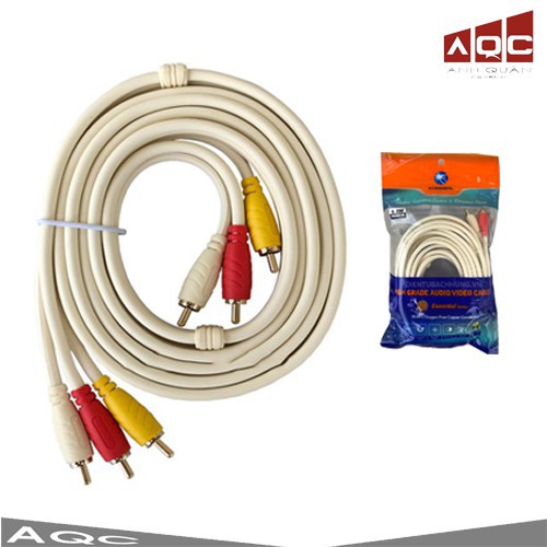 Dây loa CHOSEAL 6 đầu AV (5m)