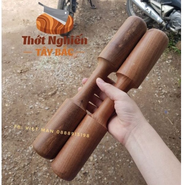 [FREESHIP] Chày Gỗ Tự Nhiên Giã Tôm, Cua