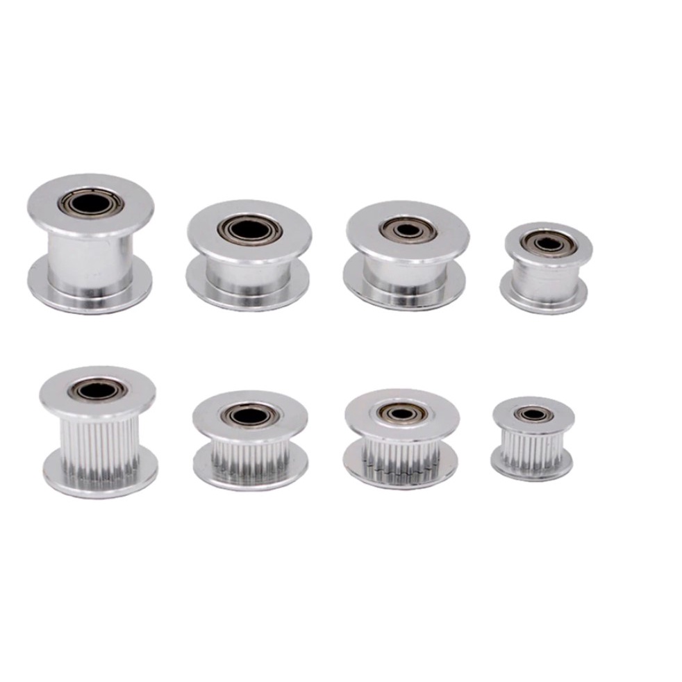 Pulley Ròng rọc nhôm dành cho đai GT2 bản 6mm 10mm chuyên máy In 3D