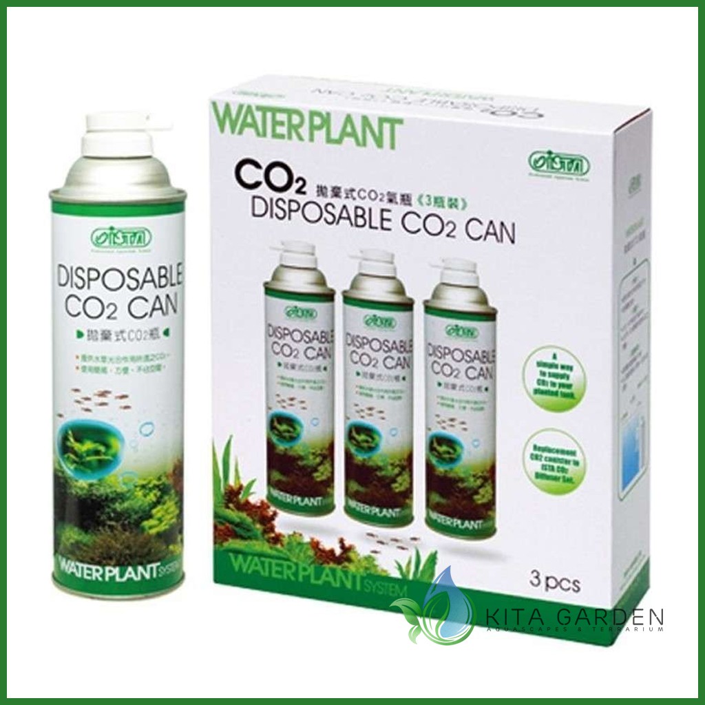 BÌNH CO2 KHÍ THAY THẾ ISTA DISPOSABLE CO2 CAN