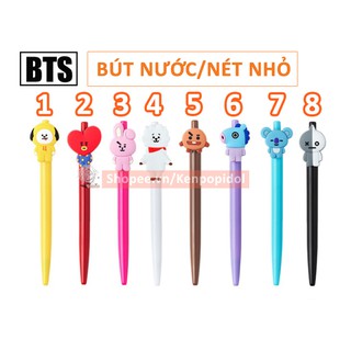 Bút Gel Nước BT21 Hàng loại 1 Phụ Kiện Kpop BTS