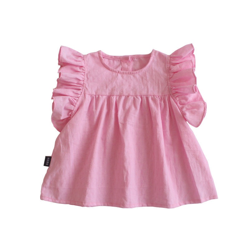 Áo Thun Ba Lỗ Màu Sắc Đơn Giản Dễ Phối Đồ Thời Trang Hè Phong Cách Hàn Quốc Cho Nữ