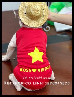 ❤️🧧ÁO CỜ CHO CHÓ MÈO🧧❤️