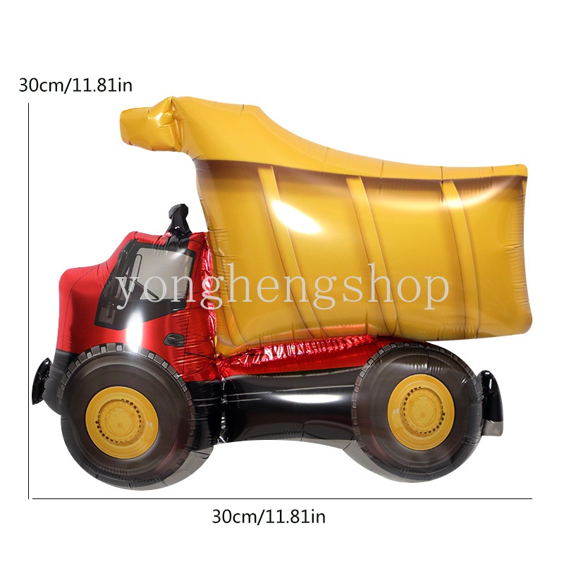 Bong Bóng Hình Xe Buýt/Xe Buýt/Tàu Ngầm/Xe Buýt Hoạt Hình Mini Trang Trí Tiệc Sinh Nhật Cho Bé