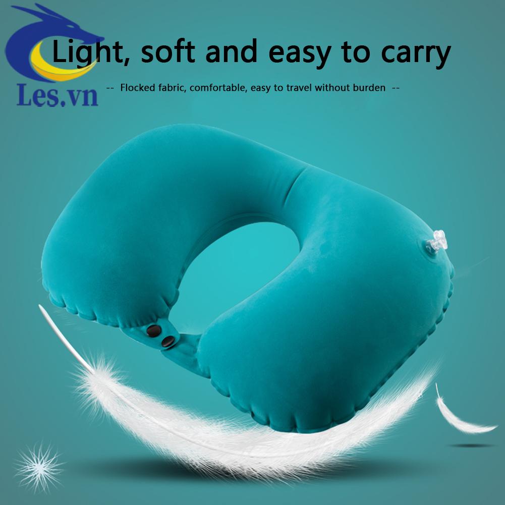 Gối Kê Cổ Bơm Hơi Hình Chữ U