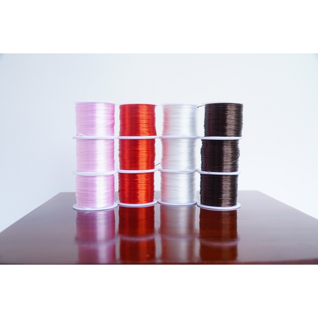 Cuộn dây xỏ chuỗi hạt sợi tơ siêu bền, cước xâu chuỗi hạt - Nhiều màu | BigBuy360 - bigbuy360.vn