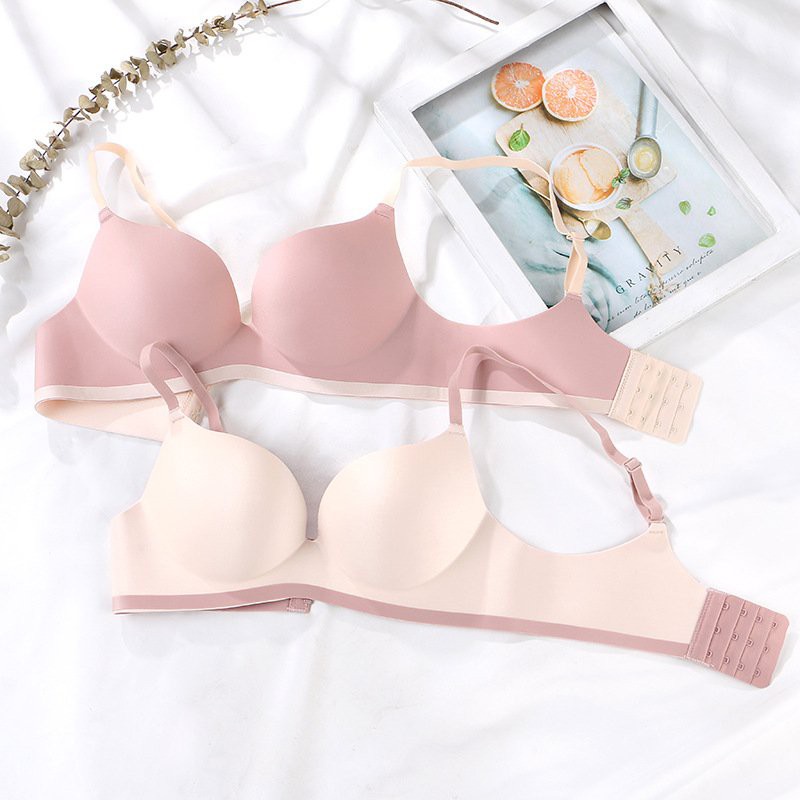 Áo lót su không gọng nâng ngực đệm dày mềm mịn Push up AS172