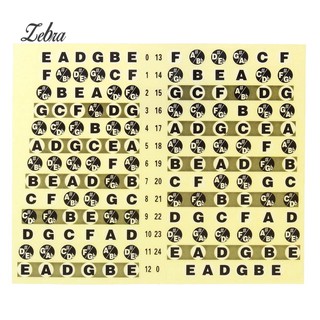 Miếng dán nốt nhạc cho Guitar (sticker dán phím guitar)