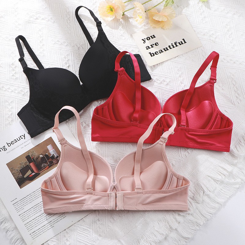 ÁO LÓT NÂNG NGỰC CÓ GỌNG PHỐI REN VANVENE CHẤT LIỆU THUN LẠNH ĐỆM DÀY NÂNG NHIỀU TẠO KHE QUYẾN RŨ A922 | BigBuy360 - bigbuy360.vn