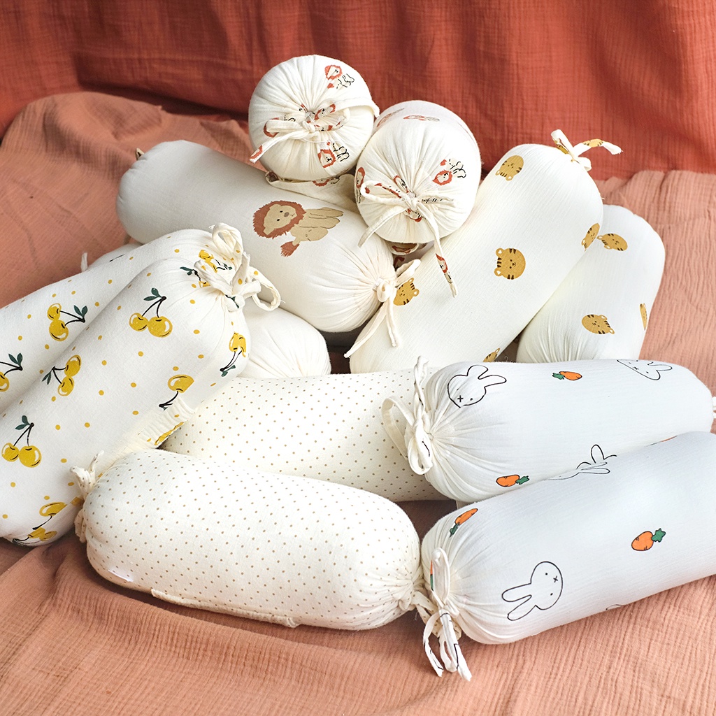 Gối chặn cho bé RUNA KIDS chất liệu vải Muslin cao cấp siêu mềm mịn, thoáng khí, giúp bé ngủ ngon