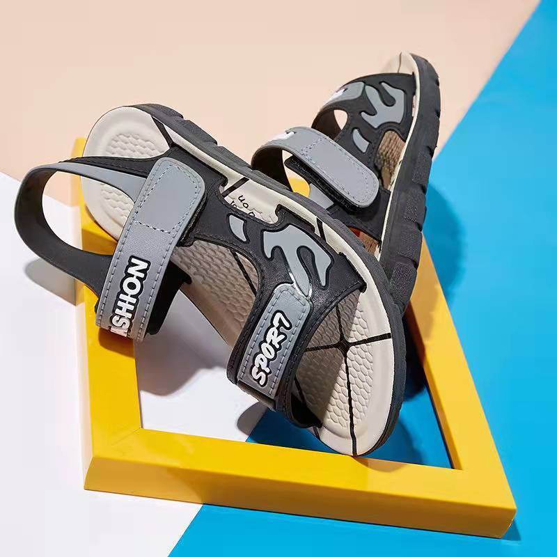 Giày Sandal Khử Mùi Thoáng Khí Thiết Kế Mới Thời Trang Đi Biển Cho Nam Giới