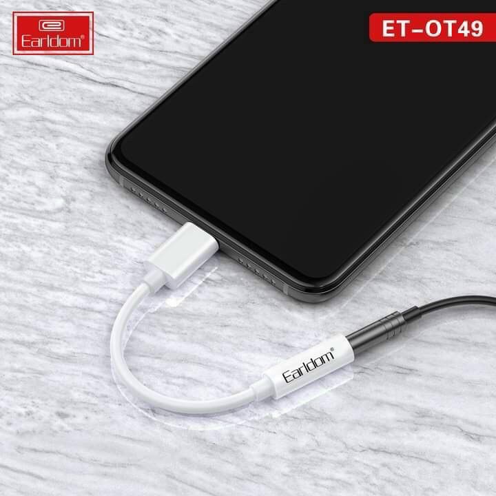 Jack Chuyển Lightning Sang 3.5mm Earldom ET-OT49 (Kết Nối Bluetooth)