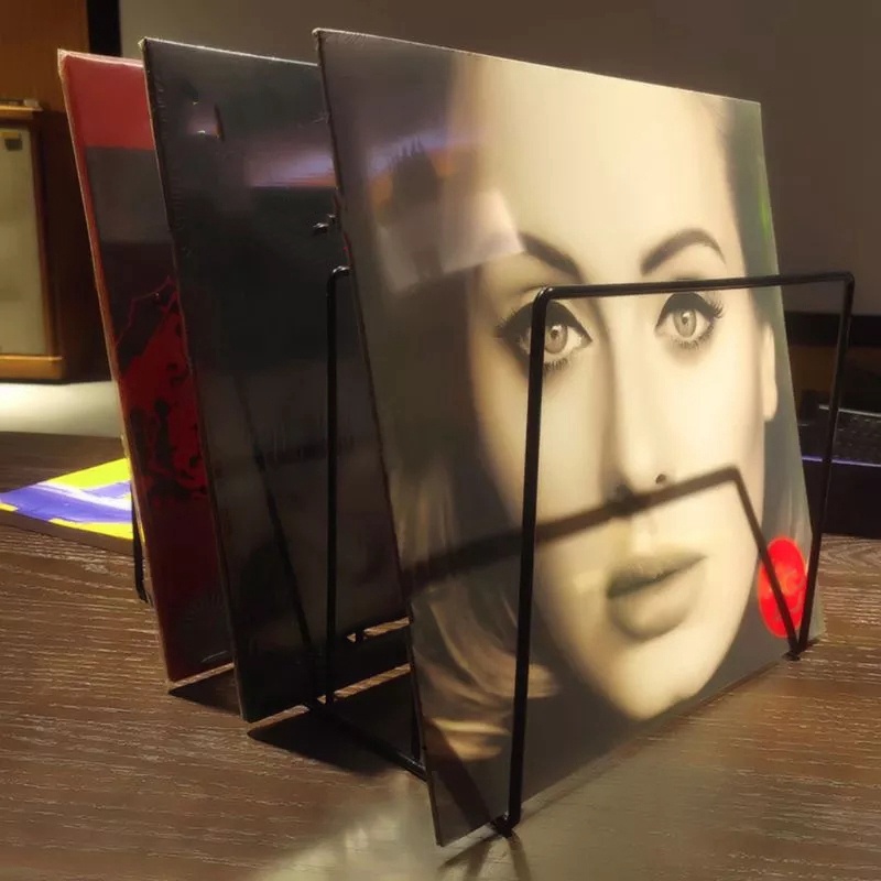 Giá Đỡ Trưng Bày Bằng Kim Loại Vinyl Có Thể Điều Chỉnh