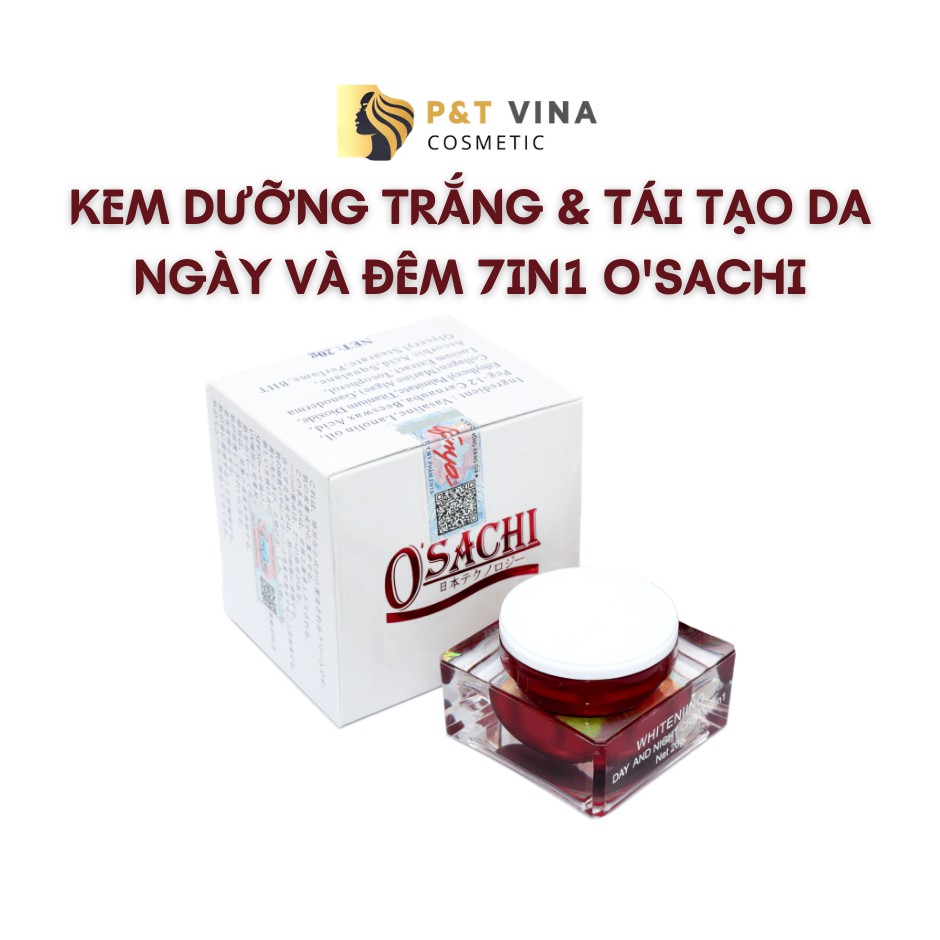 [Chính Hãng] Kem Tái Tạo Dưỡng Trắng Da Osachi 7 in 1 20g