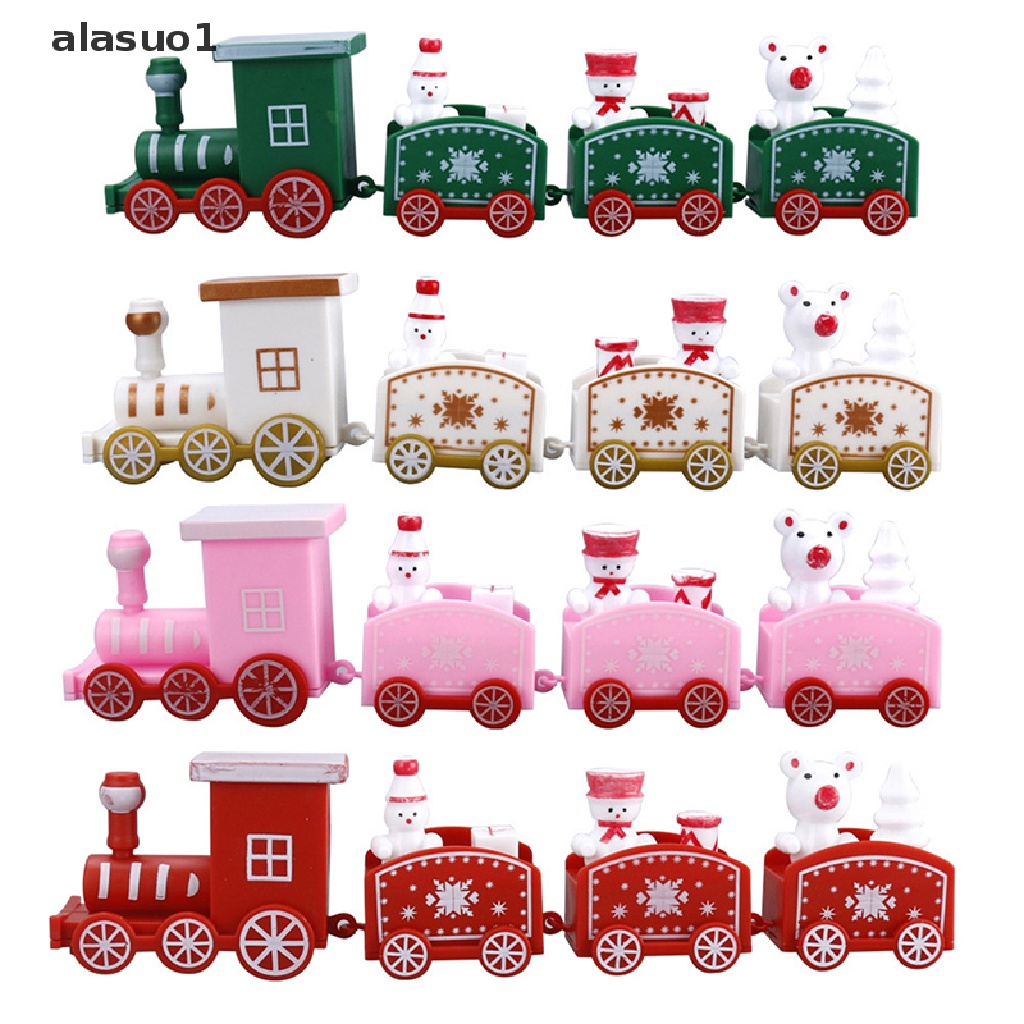 1 Xe Lửa Giáng Sinh Bằng Nhựa Trang Trí Bánh Kem 2023