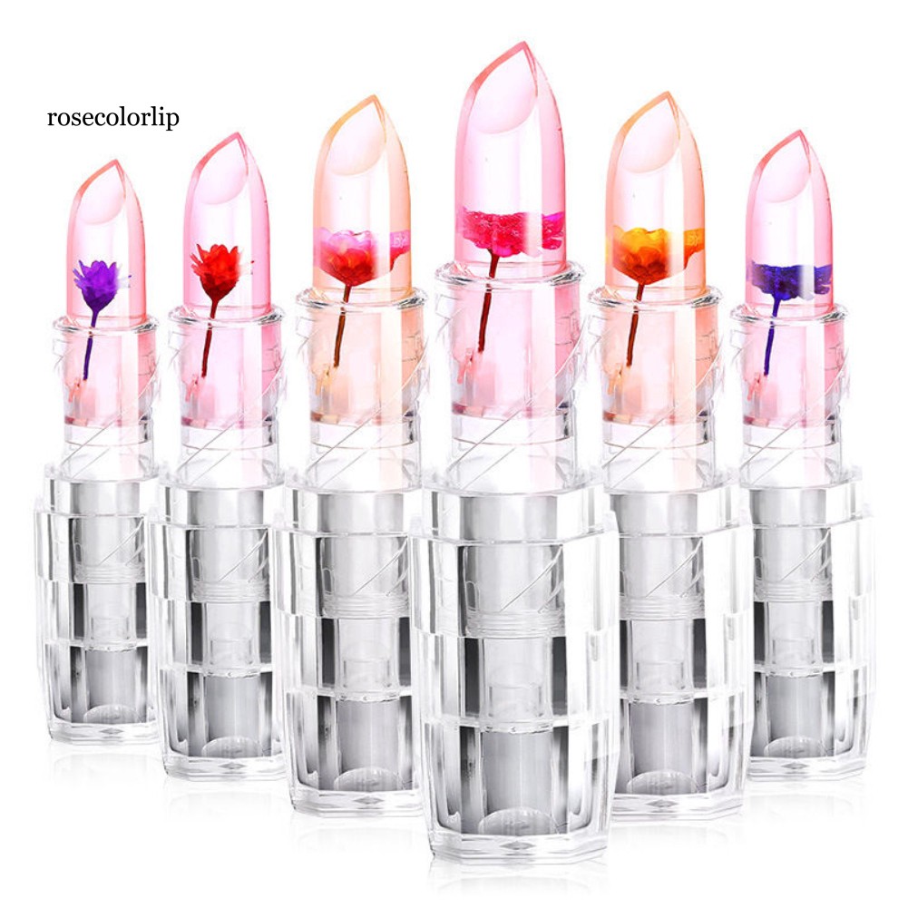 [Hàng mới về] Son thạch ướp hoa đổi màu dưỡng ẩm màu sắc quyến rũ dành cho nữ