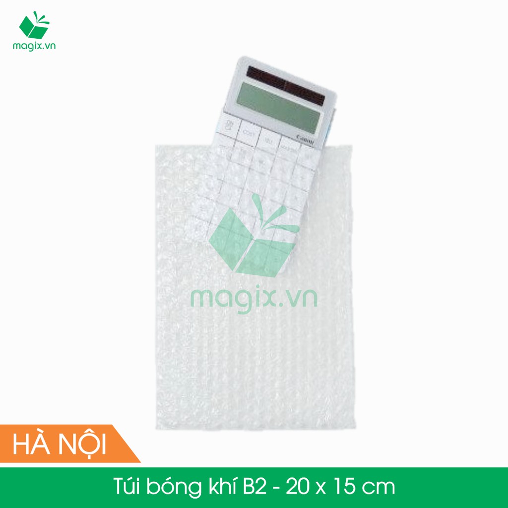 B2 - 20x15 cm - 25 TÚI BONG BÓNG KHÍ - XỐP HƠI - XỐP NỔ - XỐP HƠI