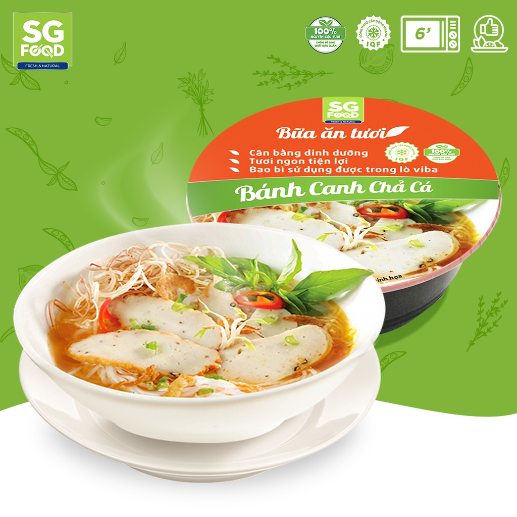 Bánh canh chả cá SG Food 500g | BigBuy360 - bigbuy360.vn
