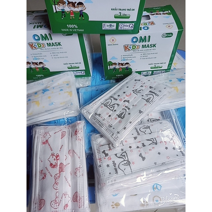 khẩu trang y tế ( hộp 50 cái) OMI KIS
