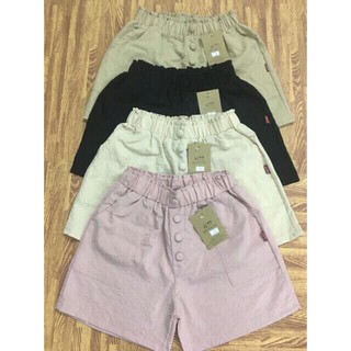 Quần Short Đũi Cạp Bèo 5 Cúc Siêu Đáng Yêu