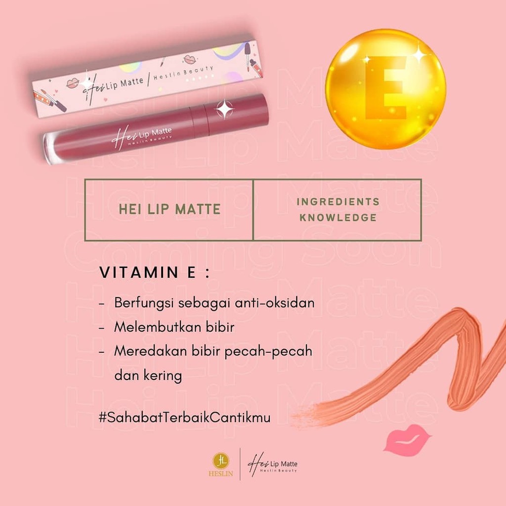 (hàng Mới Về) Son Lì Heslin Beauty Hei Lên Màu Đẹp | BigBuy360 - bigbuy360.vn