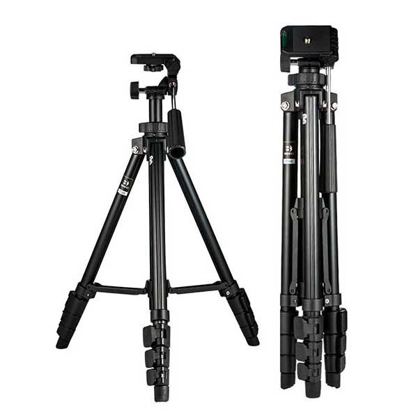 Chân Máy Ảnh Điện Thoại Tripod Weifeng WT-3520, Khung Nhôm Cao Cấp - Có Bán Combo Kèm Khung Kẹp Điện Thoại Và Remote