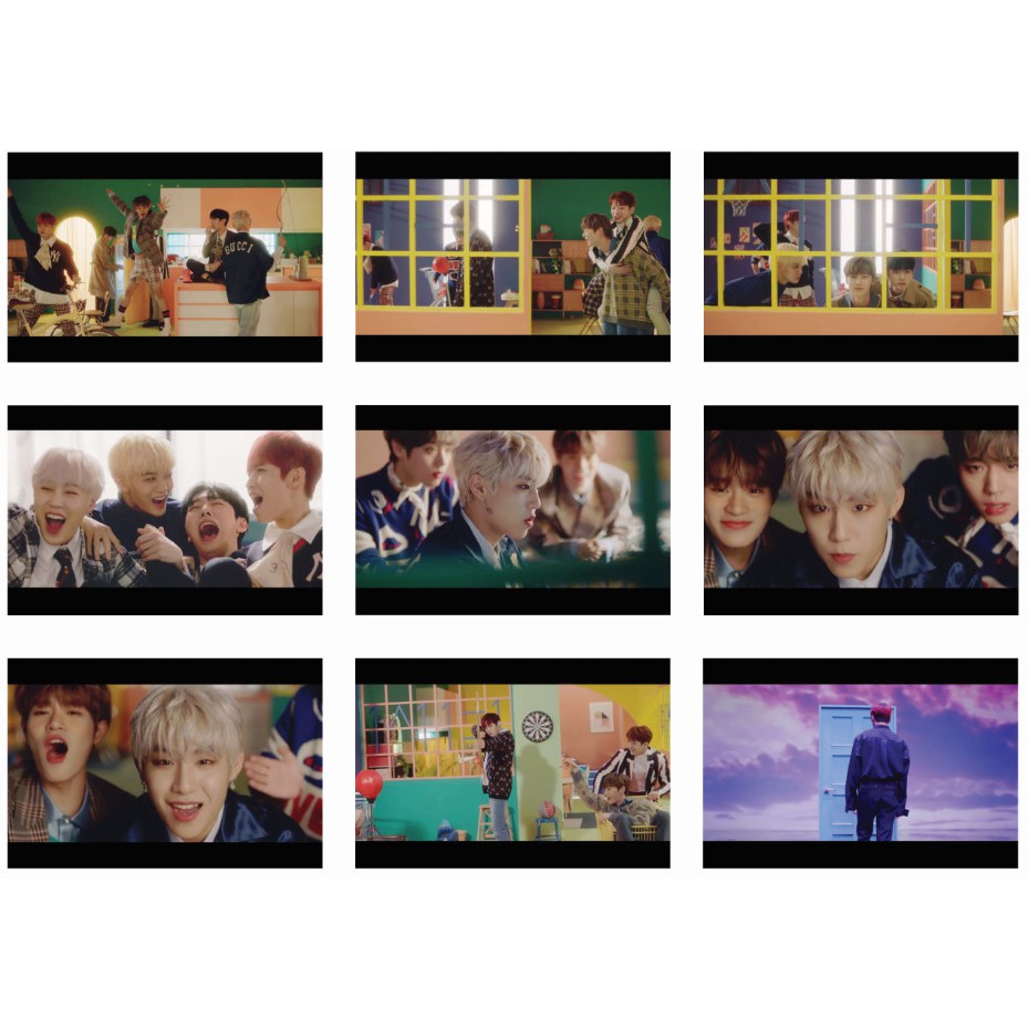 Lomo card 63 ảnh WANNA ONE - MV SPRING BREEZE
