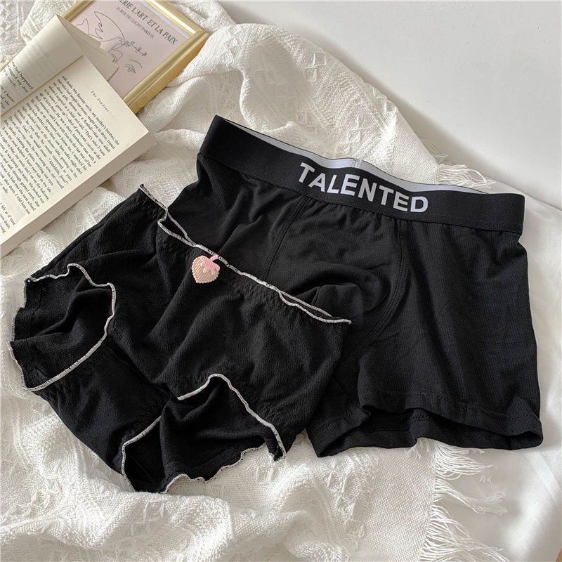 Set 2 Quần Lót Nữ In Hình Quả Dâu Dễ Thương