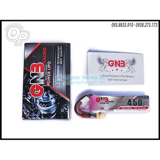 GNB / Tattu 450mAh 2S 80C 7.6V LiHV  XT30 / JST