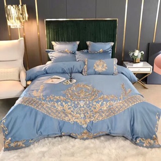 Bộ chăn ga lụa 40s hoàng gia