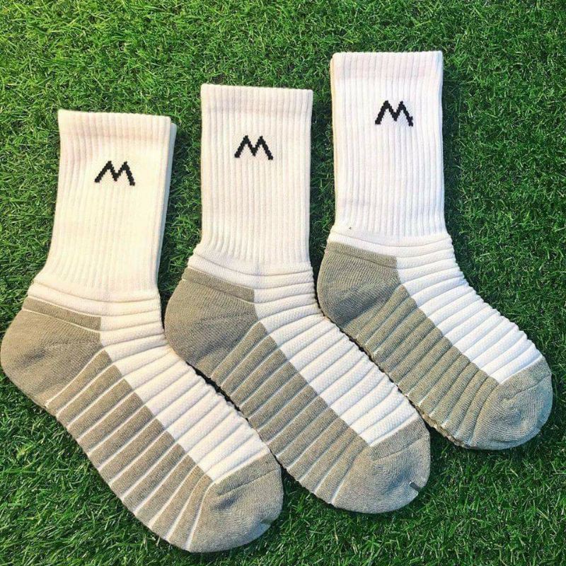 Hộp 3 đôi tất bóng đá 33 socks cổ cao