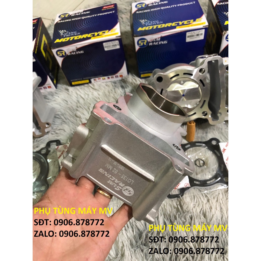 Lòng SUM RACING size 57.62.65.68.72mm cho xe EX135/150. Yêu Thích ❤️❤️❤️