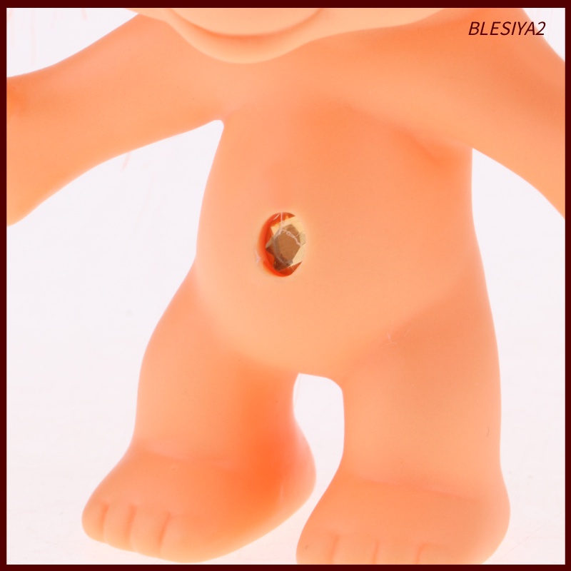 [Blesiya2] Mô Hình Nhân Vật Troll Mini Màu Cam Cổ Điển Trang Trí Bánh Kem Văn Phòng Nhà Cửa