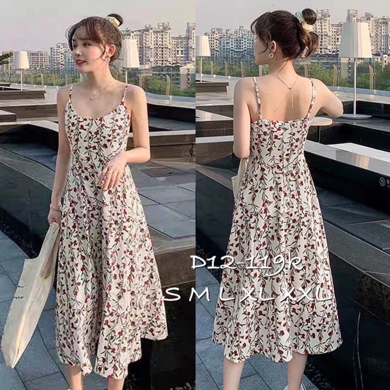 Đầm 2 dây D12