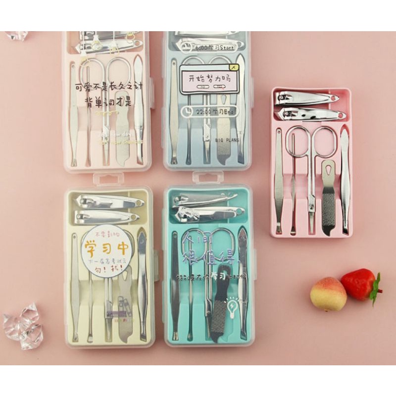 Bộ 7 món dụng cụ bấm móng tay,,,