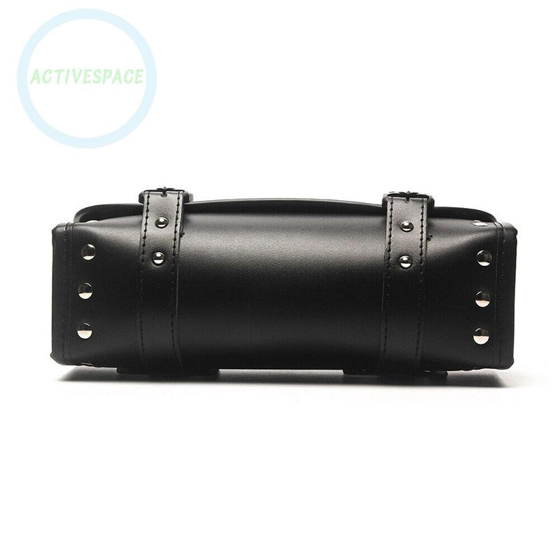 Túi da đựng đồ trên xe mô tô Harley Chopper Bobber Cruiser kích thước 29.5x9x12.5cm