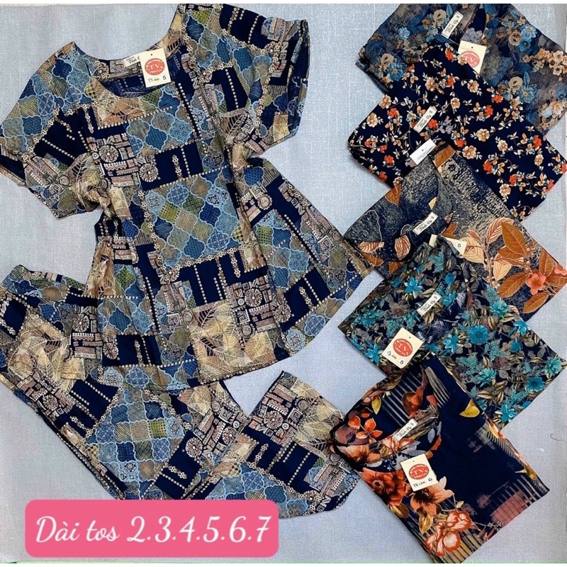 Đồ bộ tole lanh trung niên hàng 2 da cao cấp