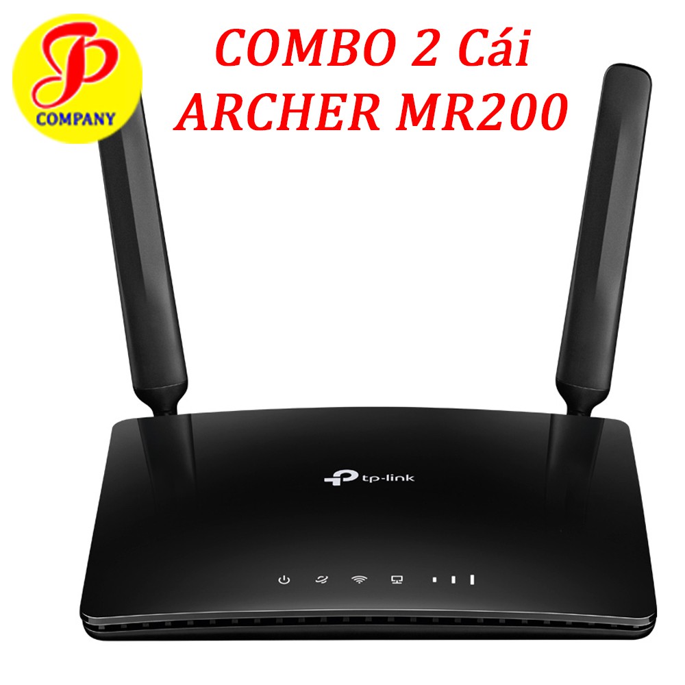 COMBO 2 CÁI Phát Wifi Router 4G LTE AC750 Băng Tần Kép Archer MR200