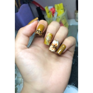Hoa bột nail cánh tiên gắn móng